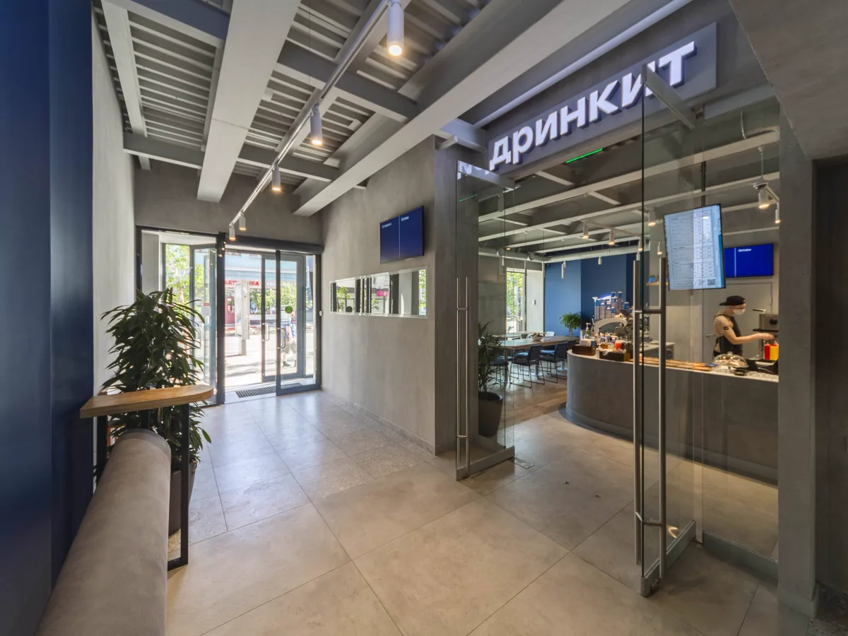 Кофейня «Дринкит» в Самаре, сданный объект XXL Group